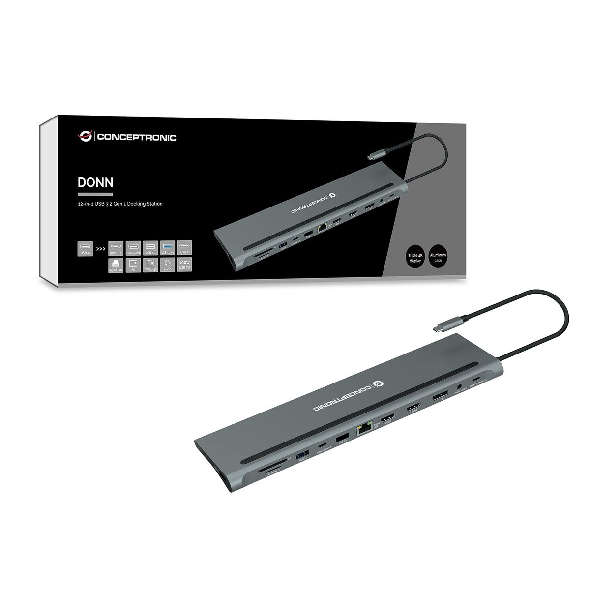USB-HUB Conceptronic 110518707101 - 3
