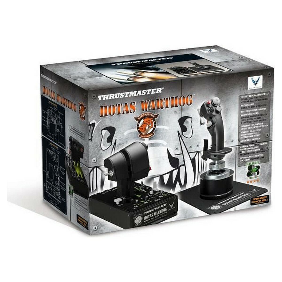 Joystick Thrustmaster Hotas Warthog Svart - 4