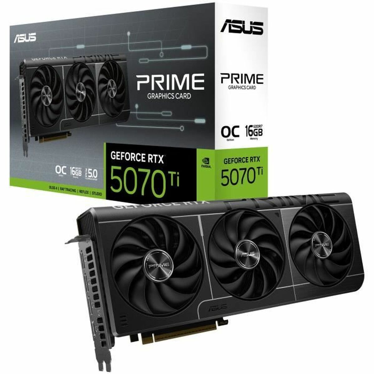 Grafikkort Asus nvidia geforce rtx 5070 ti 16 GB GDDR6 GDDR6X - 2