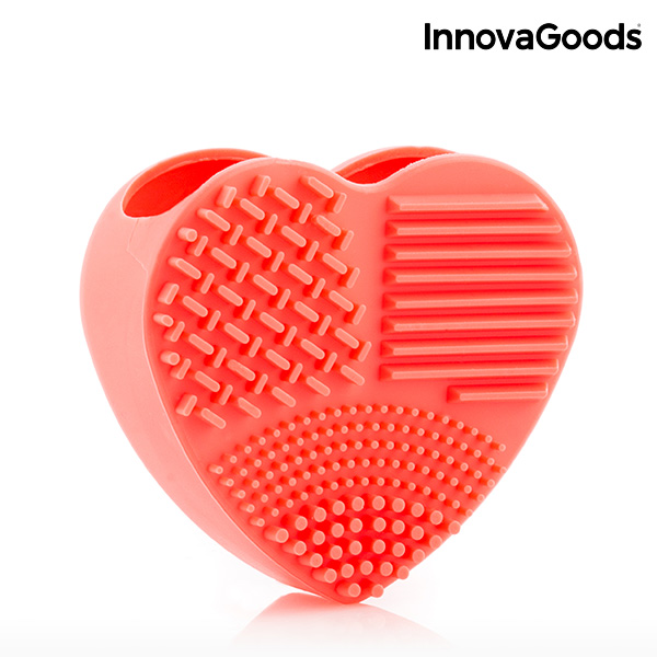 Sminkborstsrengörare Heart InnovaGoods - 6