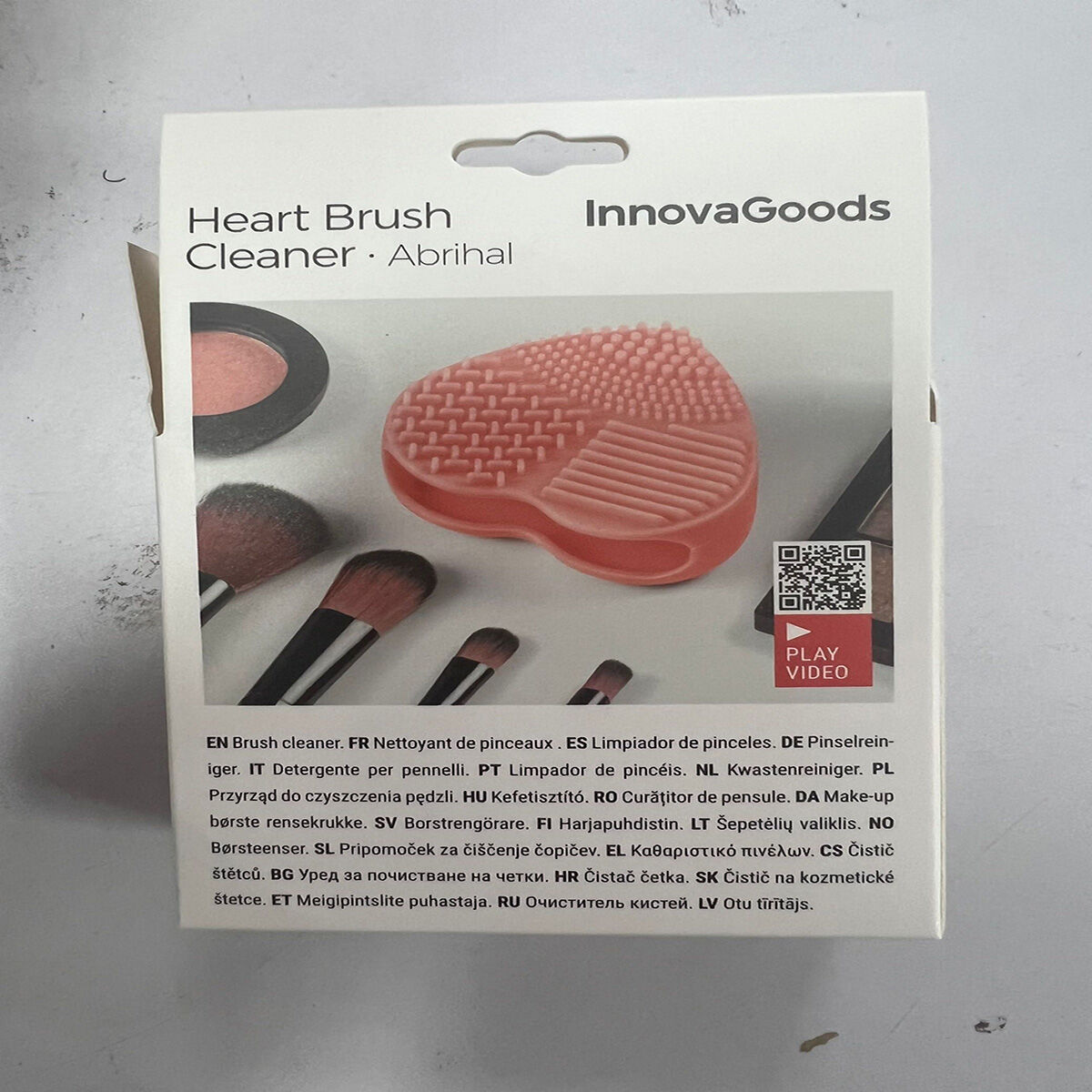 Sminkborstsrengörare Heart InnovaGoods - 29