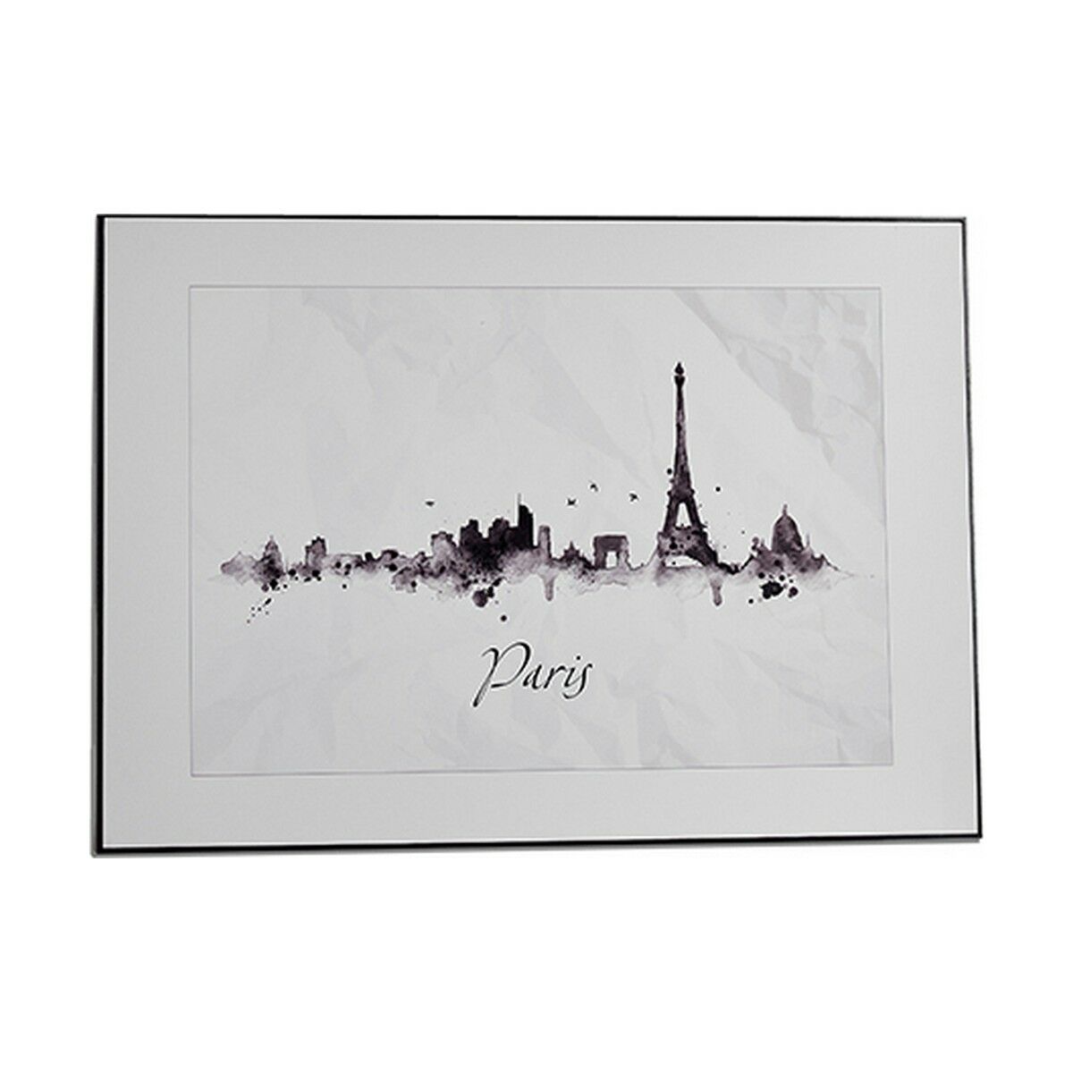 Tavla Gift Decor Vit Svart spånskiva Stad 81,5 x 3 x 121 cm (3 antal) - 7