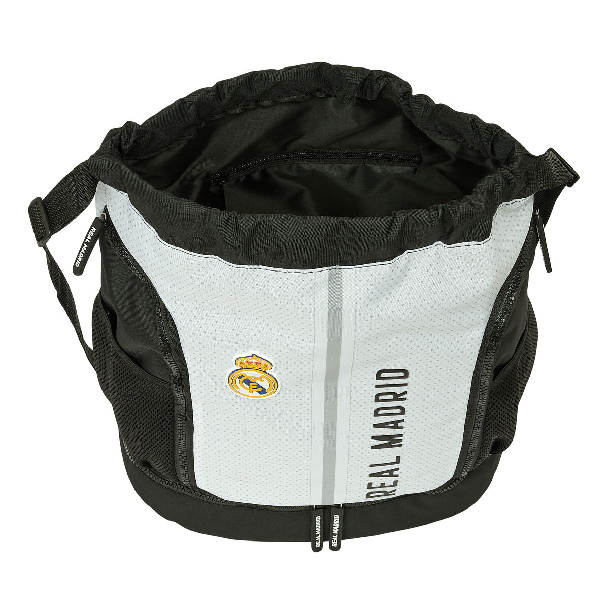 Ryggsäck till barn Real Madrid C.F. 24/25 Vit Grå 35 x 40 x 1 cm - 2
