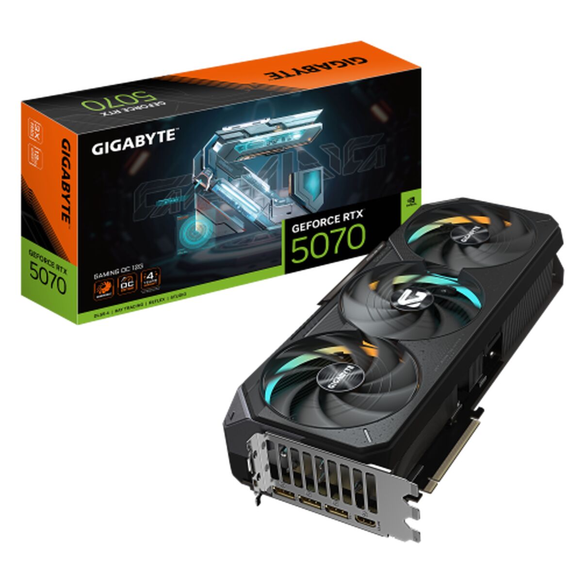 Grafikkort Gigabyte RTX 5070 Ti Gaming OC 16 DDR7 16 GB nvidia geforce rtx 5070 ti GDDR7