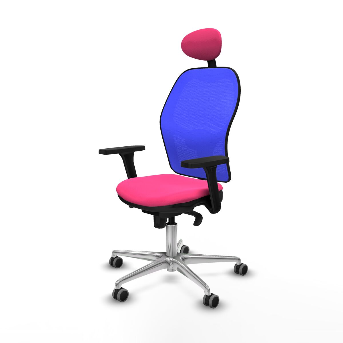Kontorsstol med nackstöd Jorquera Piqueras y Crespo 3D086G1 Rosa - 2