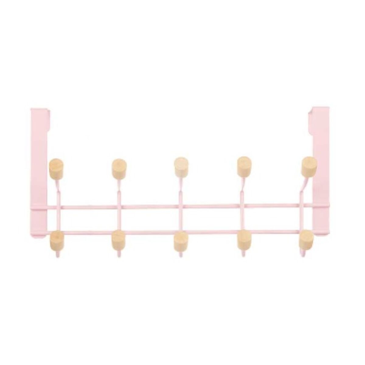 Dörrhängare Berilo Rosa Trä Metall 35 x 17 x 15 cm (6 antal) - 6