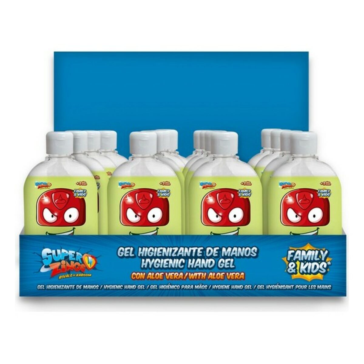 Hydroalkoholisk gel Safta (18 uds) - 2