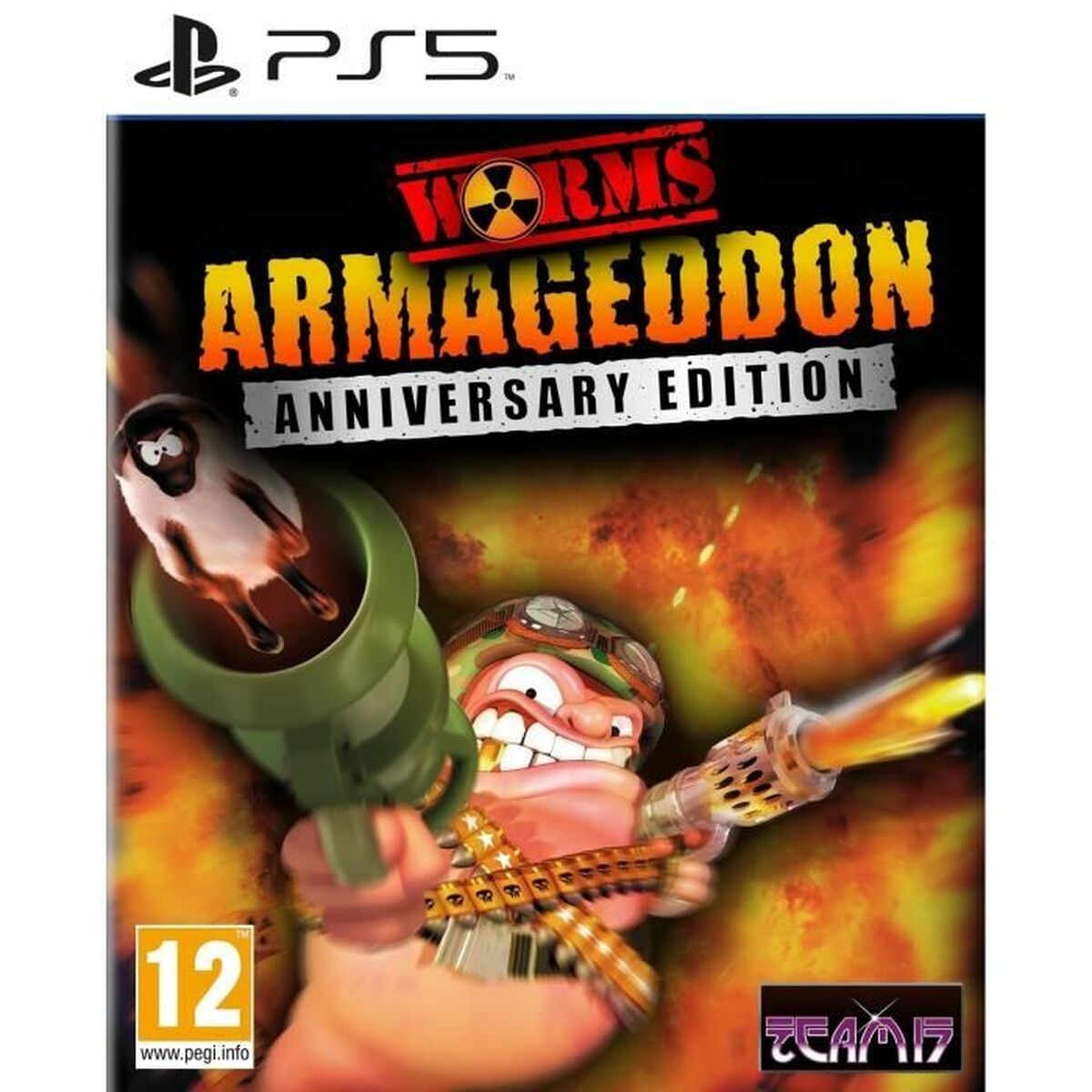 PlayStation 5 Videospel Just For Games Worms Armageddon Anniversary Edition