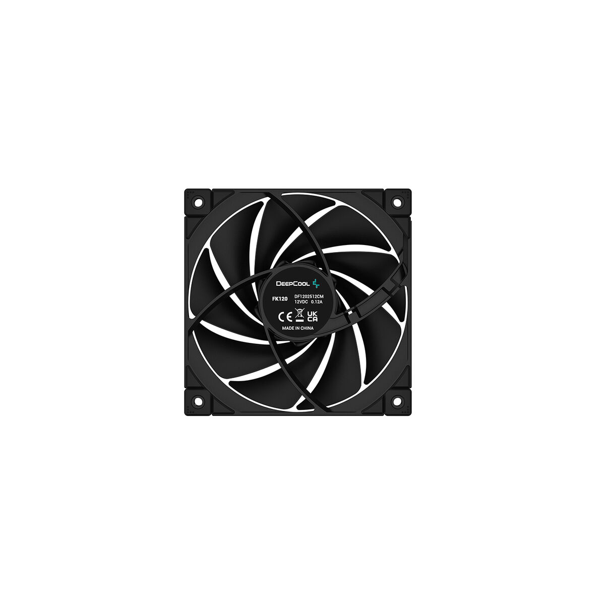 Lådfläkt DEEPCOOL R-FK120-BKNPF3-G-1 Ø 12 cm (3 antal) - 6