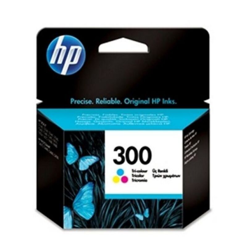 Original Bläckpatron HP 300 (CC643EE ABE) Trefärgad Gul Turkos Magenta Ja - 2