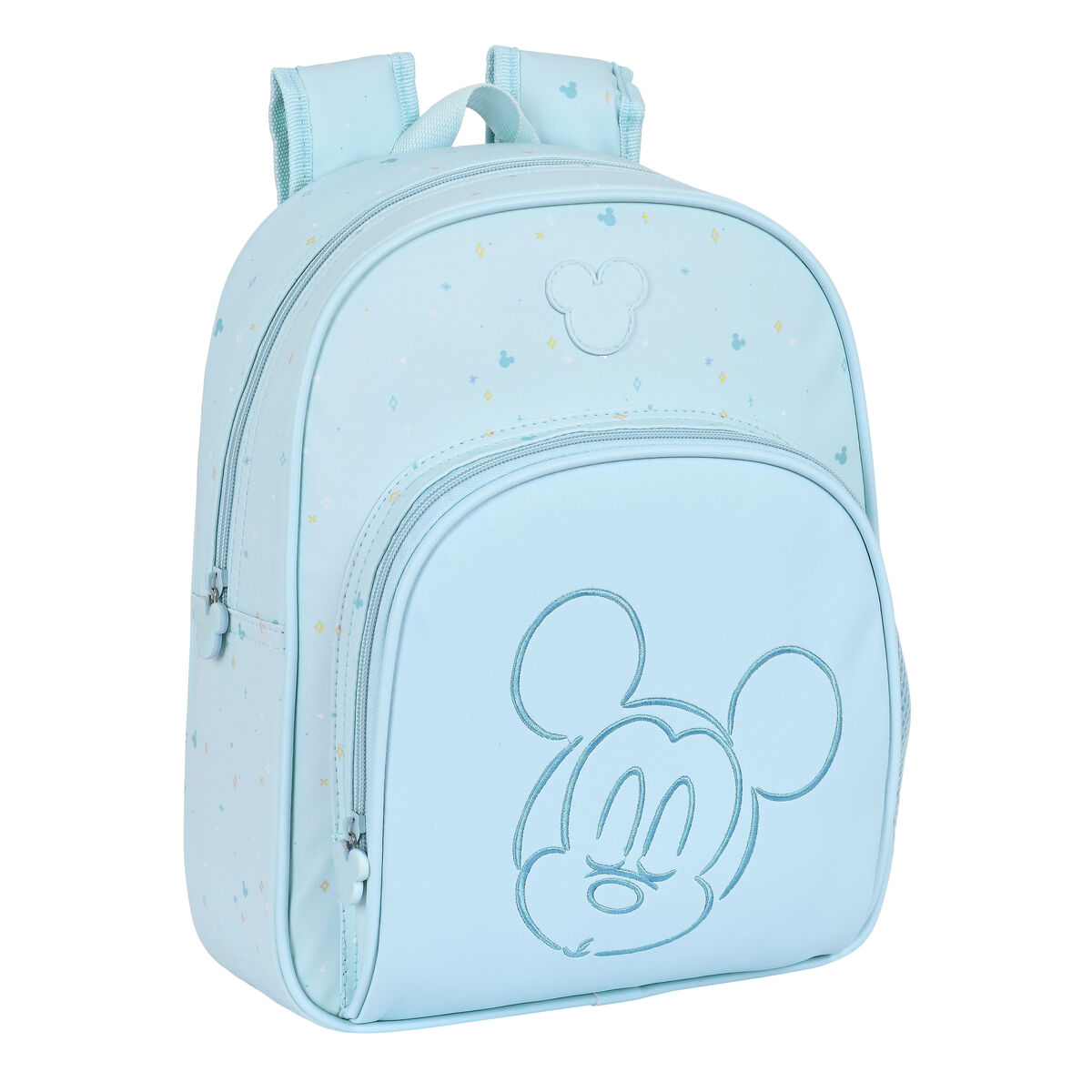 Skolryggsäck Mickey Mouse Clubhouse Baby Ljusblå 28 x 34 x 10 cm - 4