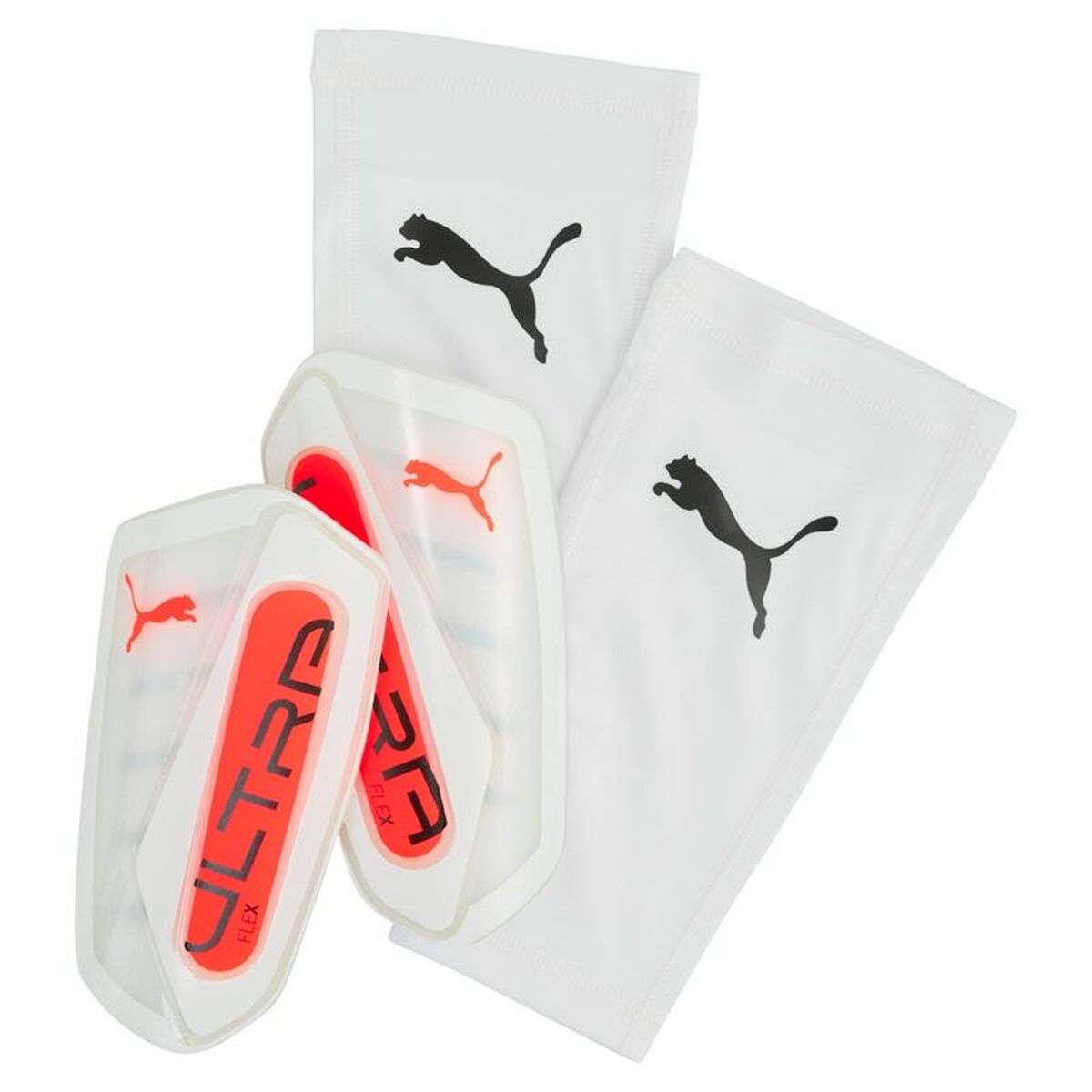 Fotboll smalbensskydd Puma Ultra Flex Sleeve Vit