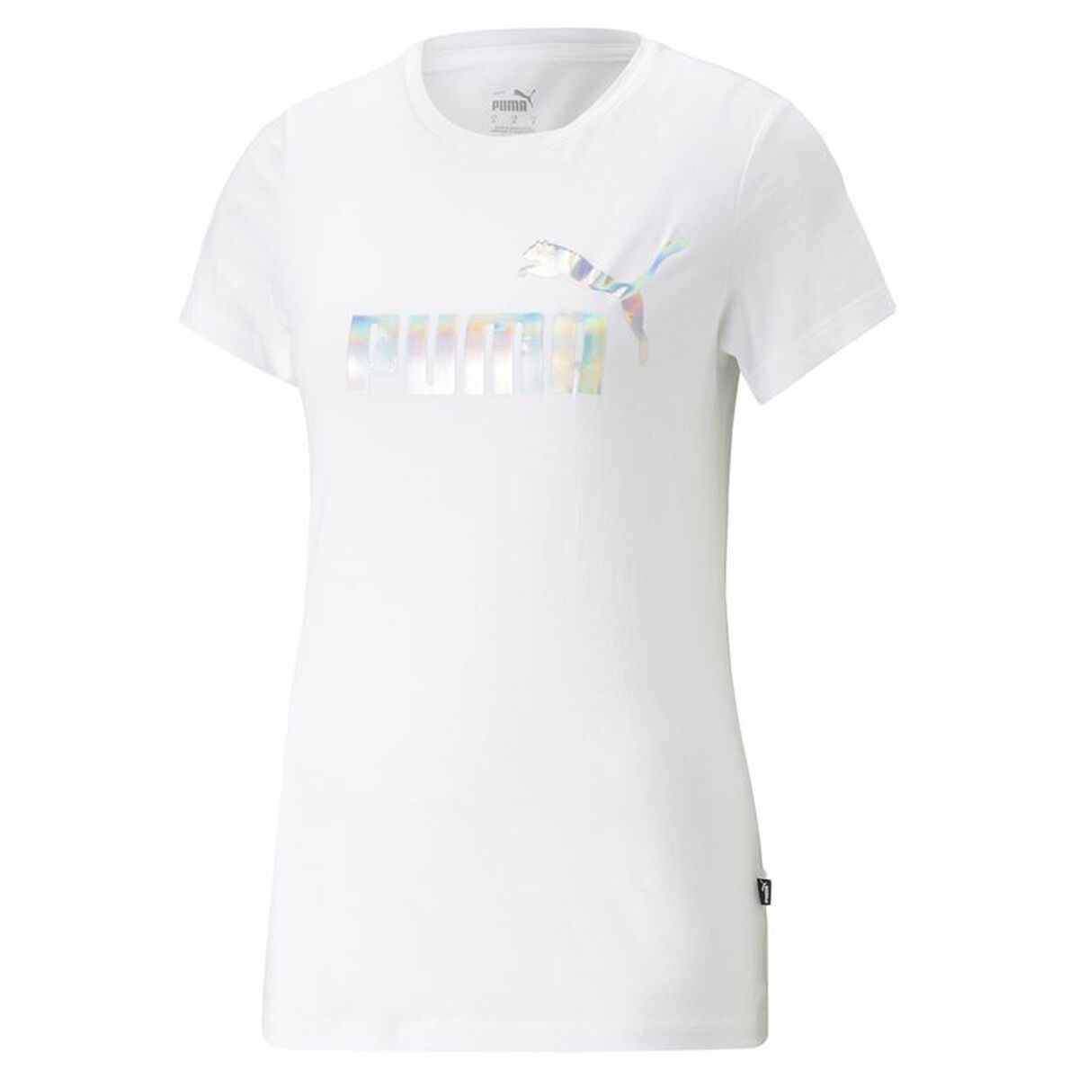 T-shirt med kortärm Dam Puma Ess+ Nova Shine Vit - 6