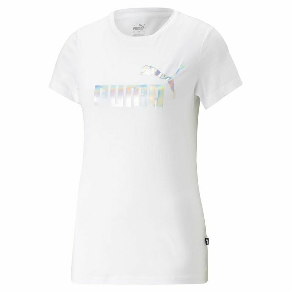 T-shirt med kortärm Dam Puma Ess+ Nova Shine Vit - 3