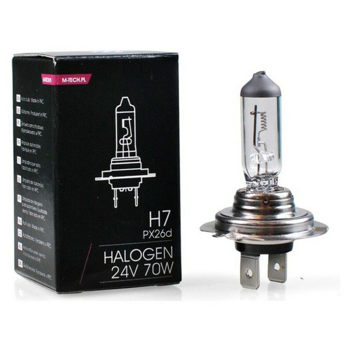 Lampa M-Tech Z904 24v 70W H7 - 2