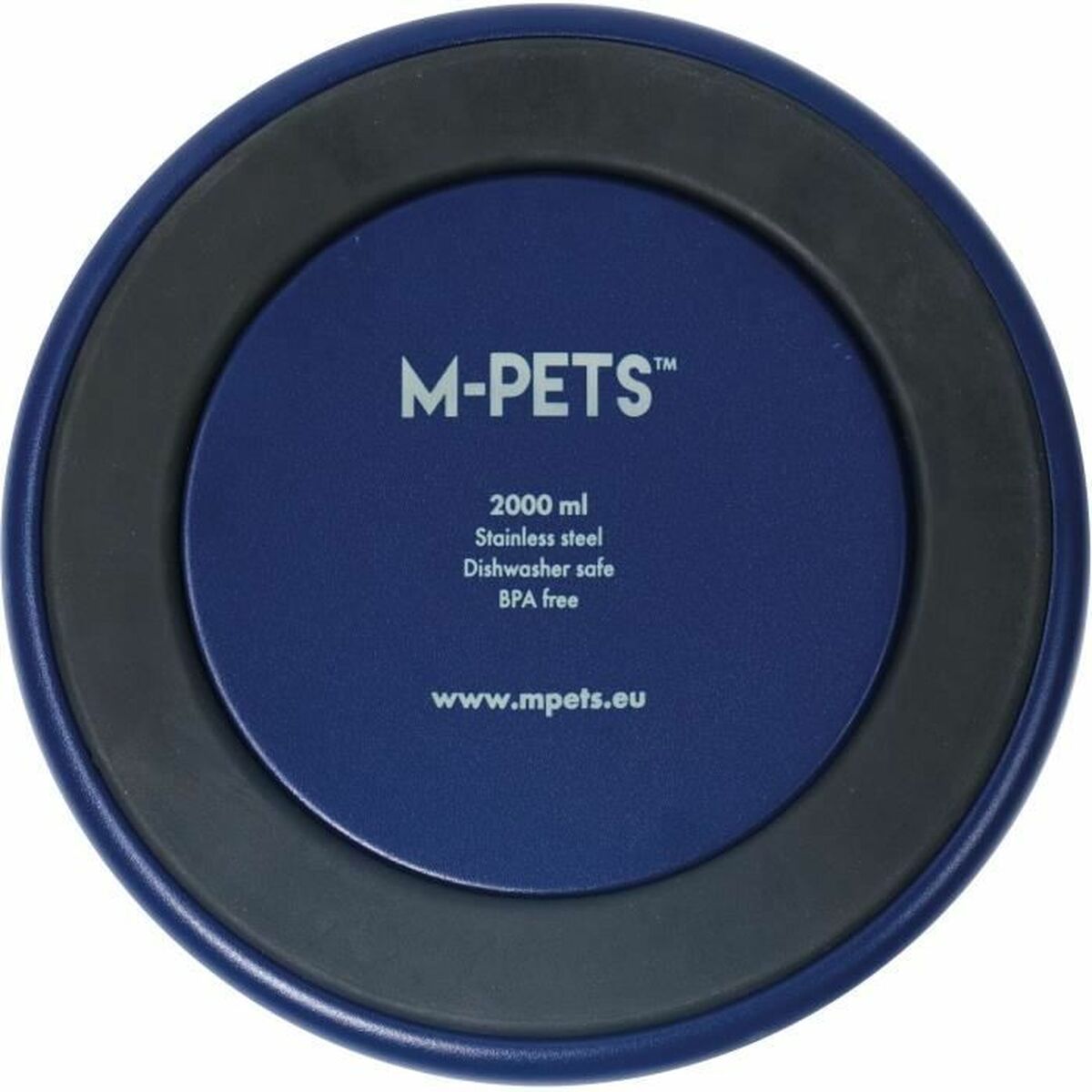 Hundmatare MPETS ESKIMO Metall Rostfritt stål Blå Slirsäker 2 L - 3
