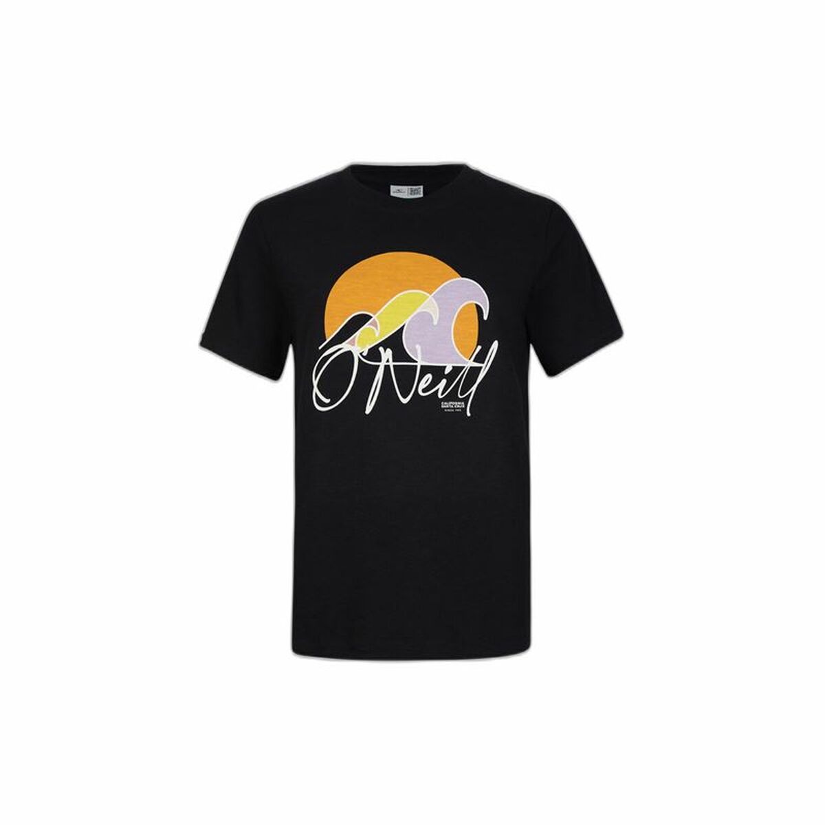 T-shirt med kortärm Dam O'Neill Luano Graphic Svart - 6