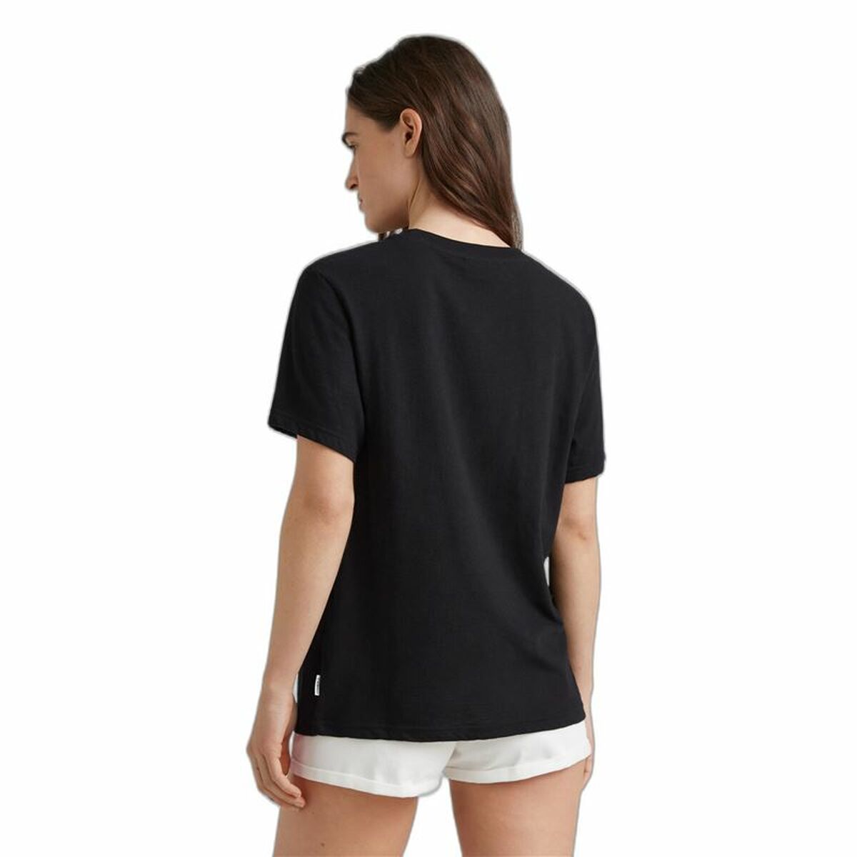 T-shirt med kortärm Dam O'Neill Luano Graphic Svart - 8