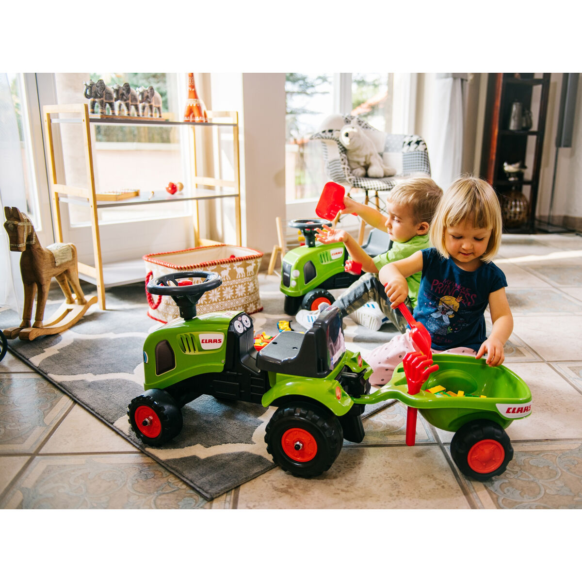 Trehjuling Falk Claas 212C Traktor - 5