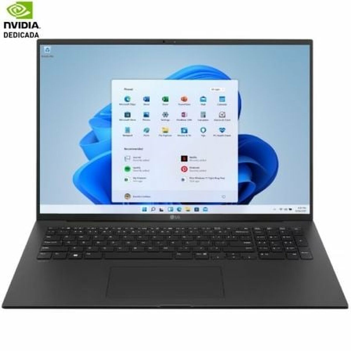 Bärbar dator LG 17Z90R-E.AD78B 17" Intel Core i7-1360P 32 GB RAM 1 TB SSD NVIDIA GeForce RTX 3050