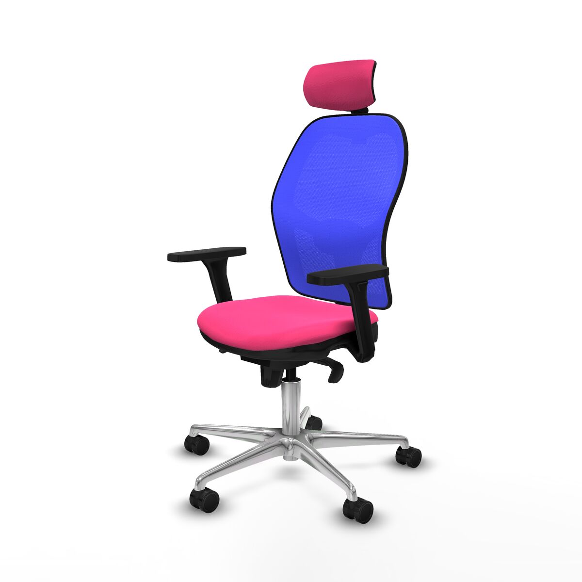 Kontorsstol med nackstöd Jorquera Piqueras y Crespo 3D086N2 Rosa - 2