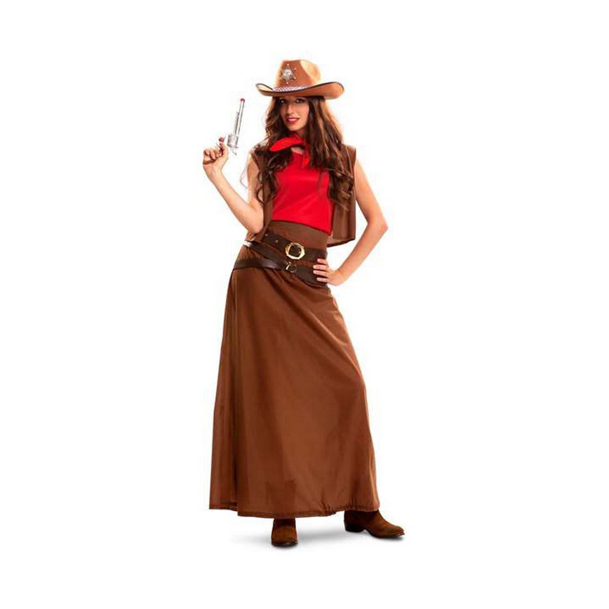 Maskeraddräkt vuxna My Other Me Cowgirl - 2