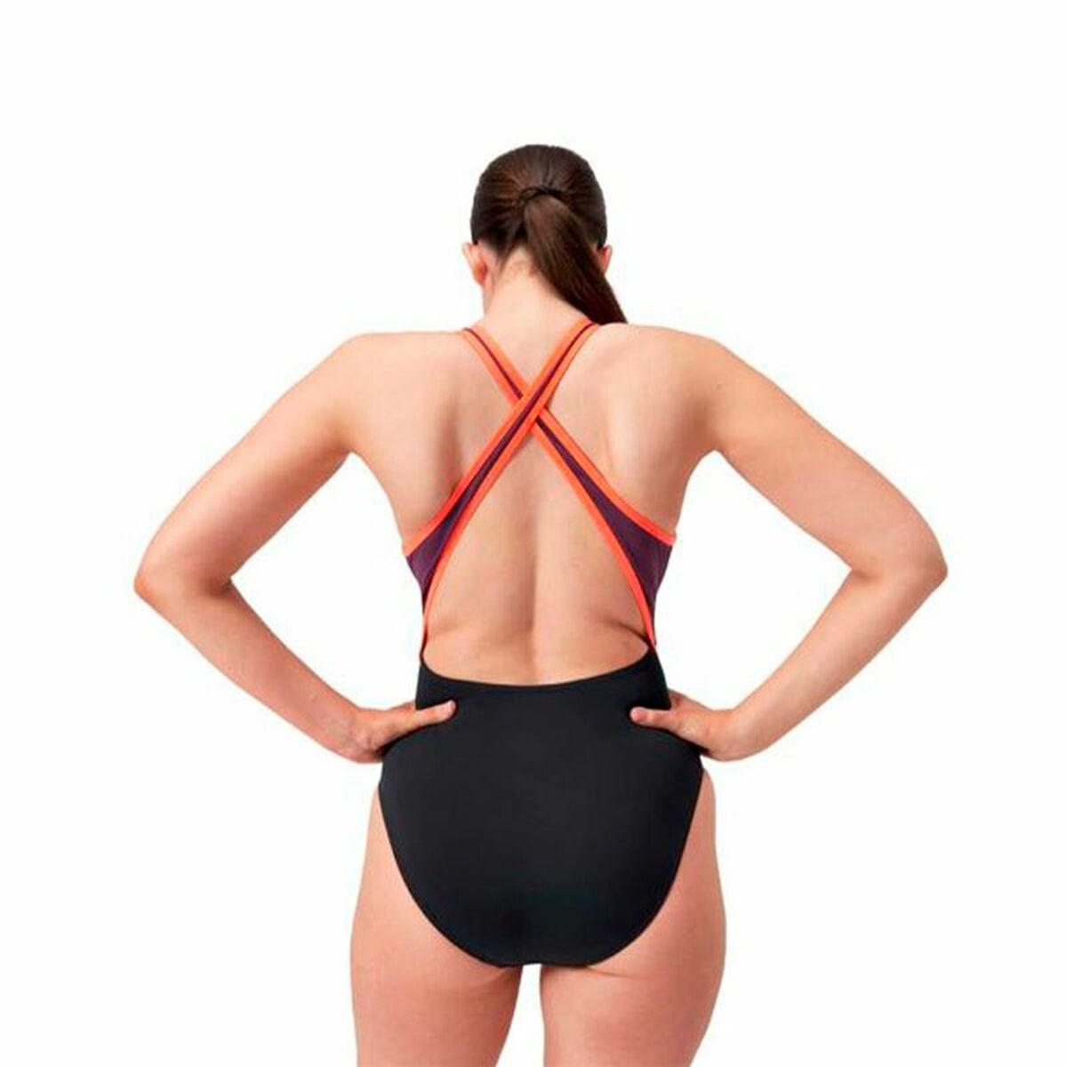 Baddräkt Dam Speedo Splice Cross - 4