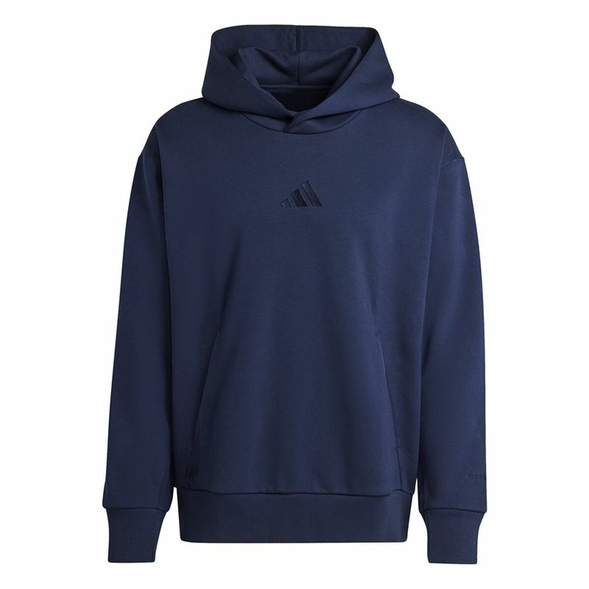 Tröja med huva Herr Adidas All Szn Fleece Hoodie Blå XL