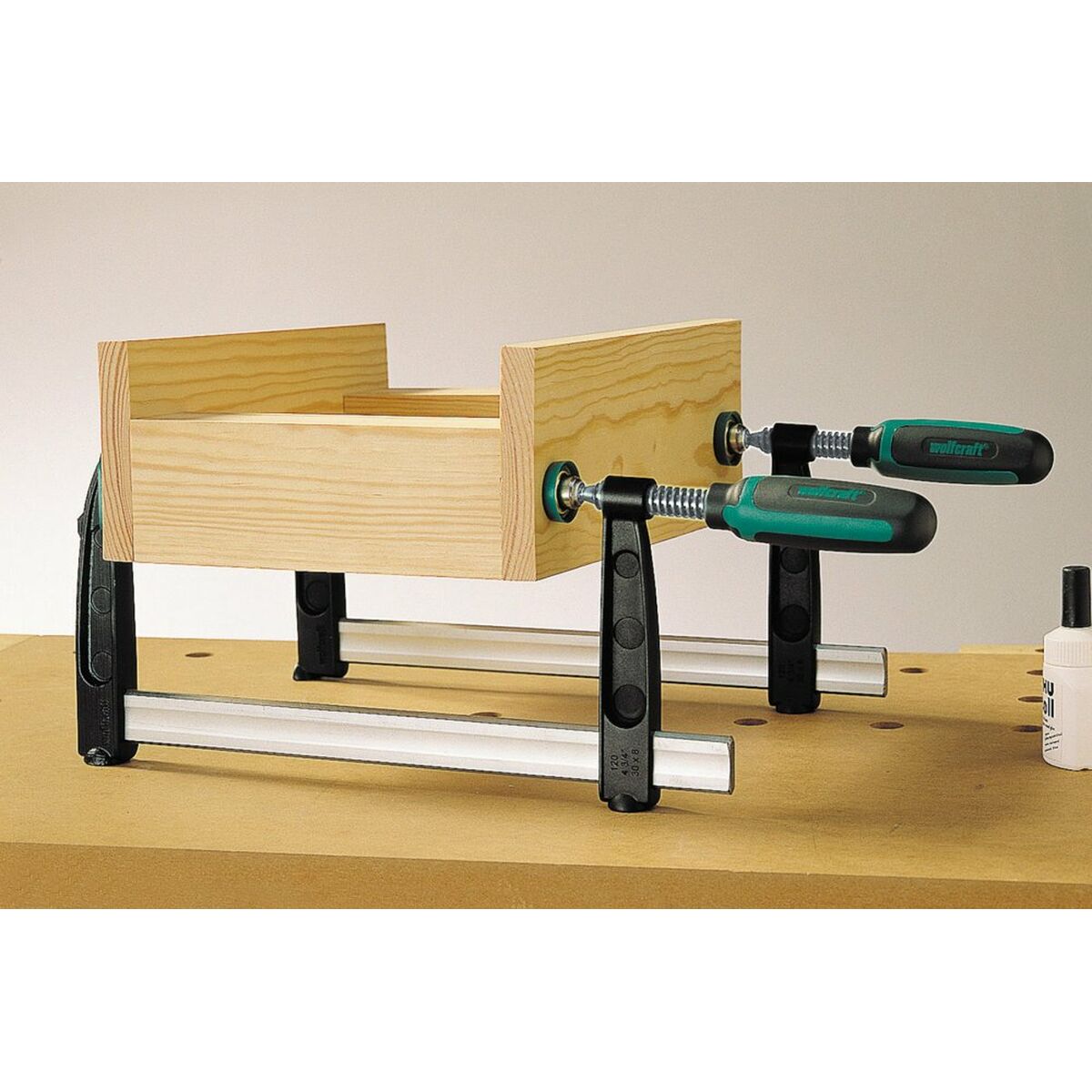 Skruvsargeant Wolfcraft SZ 80-450 3612000 Stål - 2