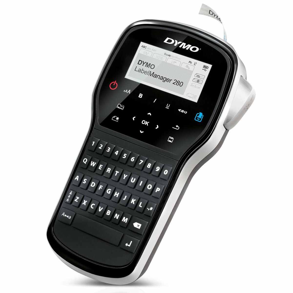 Elektrisk Etikettskrivare Bärbar Dymo LabelManager™ 280 QWERTY Kitcase (1 antal) - 4