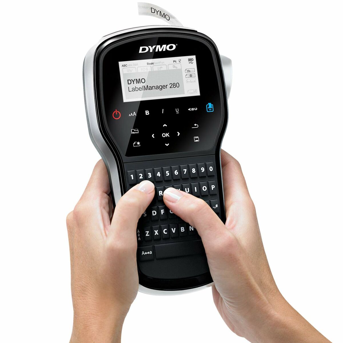 Elektrisk Etikettskrivare Bärbar Dymo LabelManager™ 280 QWERTY Kitcase (1 antal) - 5