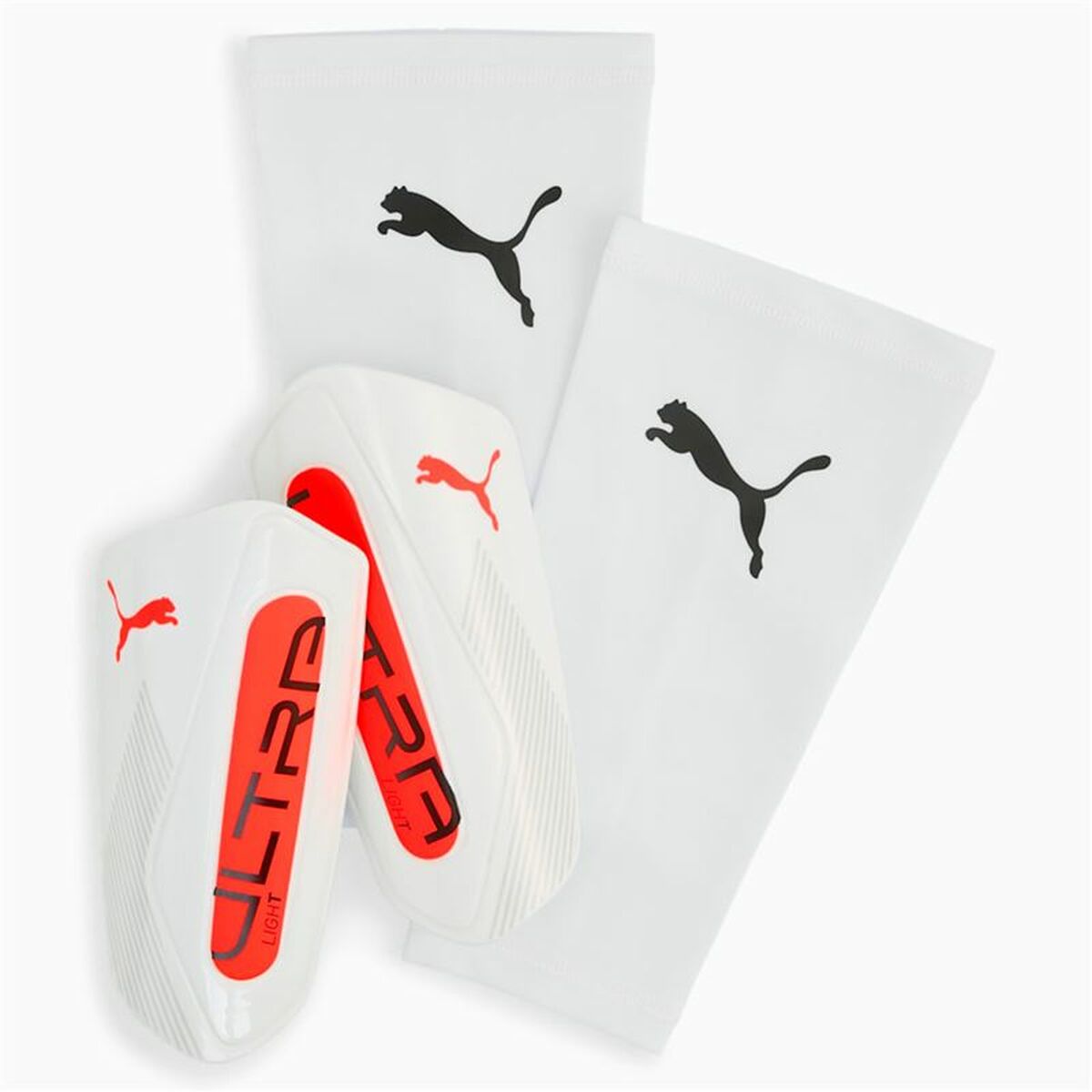 Fotboll smalbensskydd Puma Ultra Light Sleeve Vit