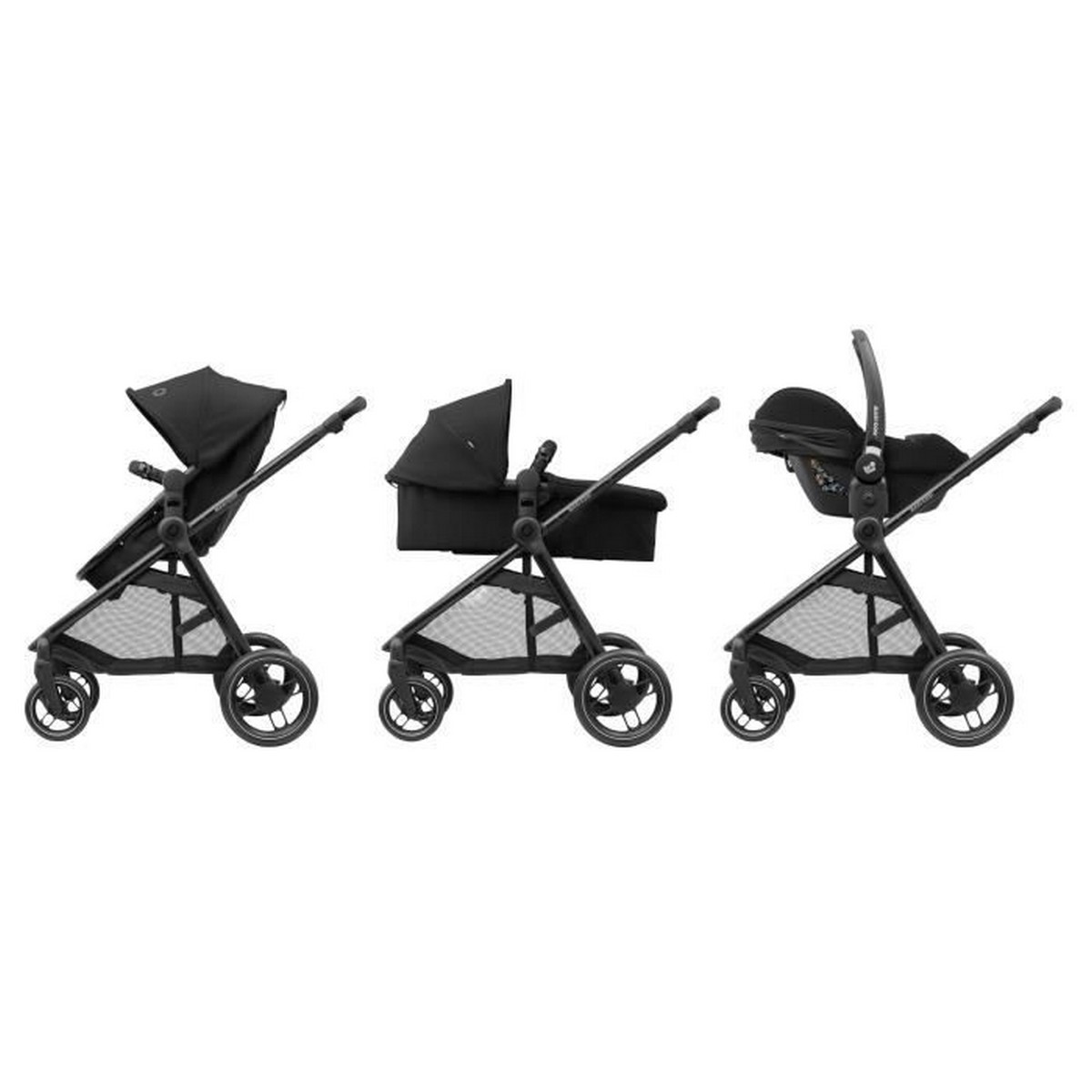 Barnvagn Maxicosi Zelia3 Svart - 8