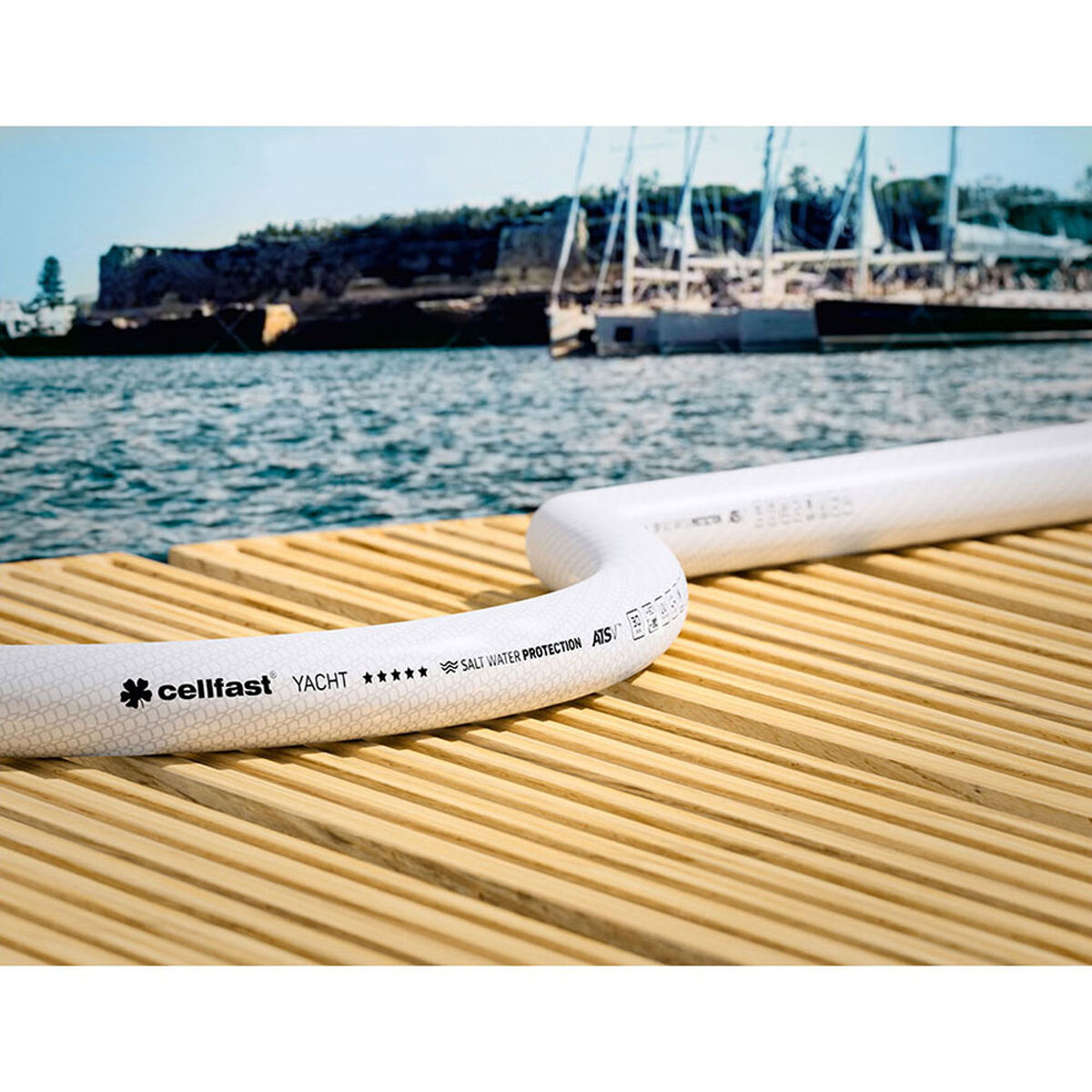 Slang med tillbehörssats Cellfast Yacht PVC 20 m Ø 12,5 mm Utdragbar - 3