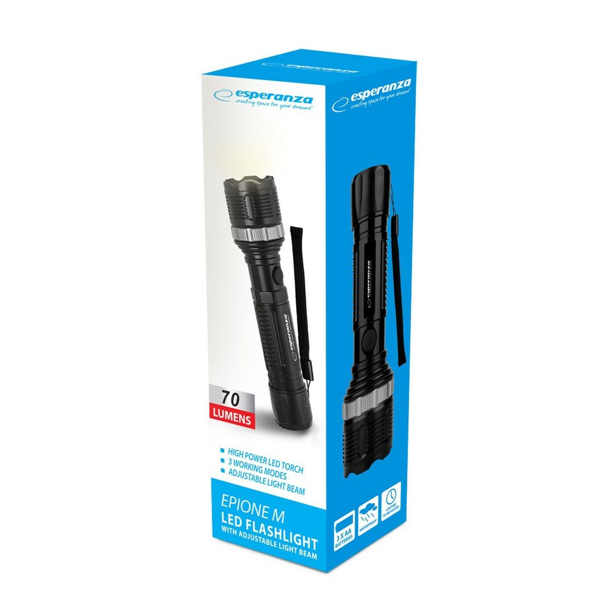 Ficklampa Esperanza EOT072 75 LM - 7