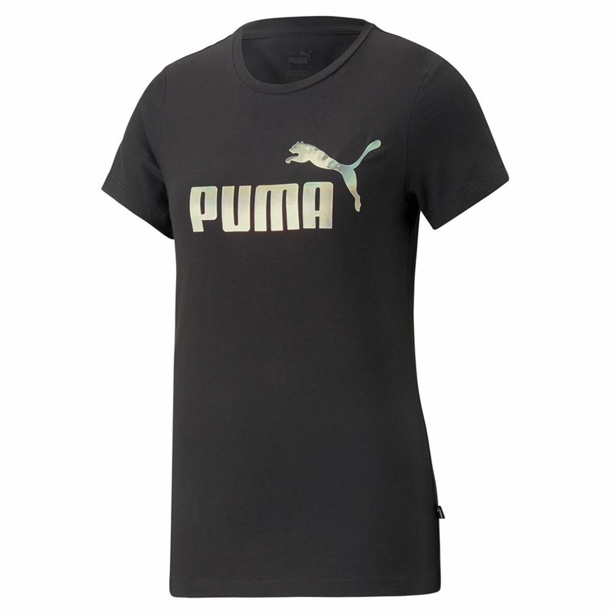 T-shirt med kortärm Dam Puma Essentials+ Nova Shine Svart - 3