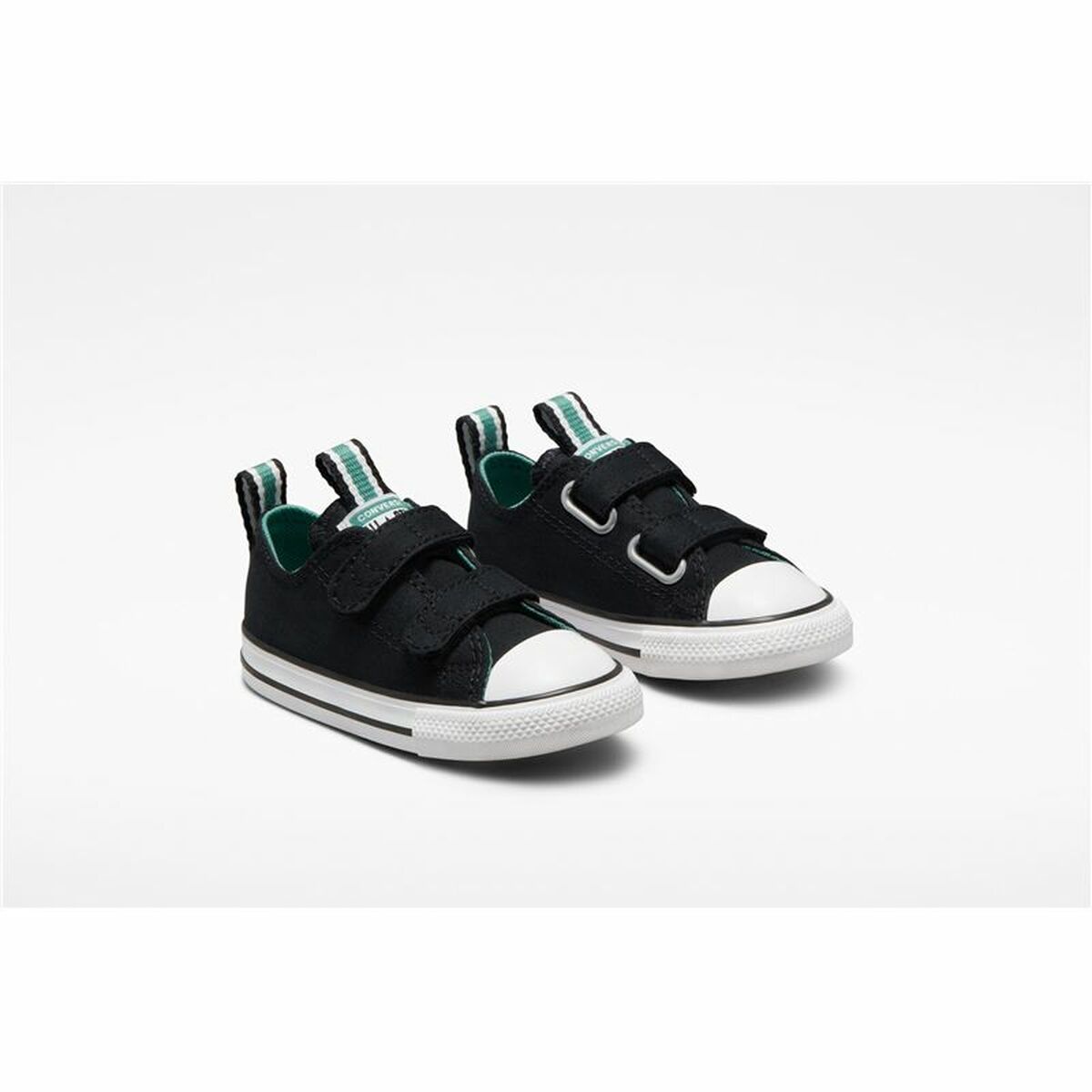 Badskor för småbarn Converse Chuck Taylor All-Star 2V Svart - 4