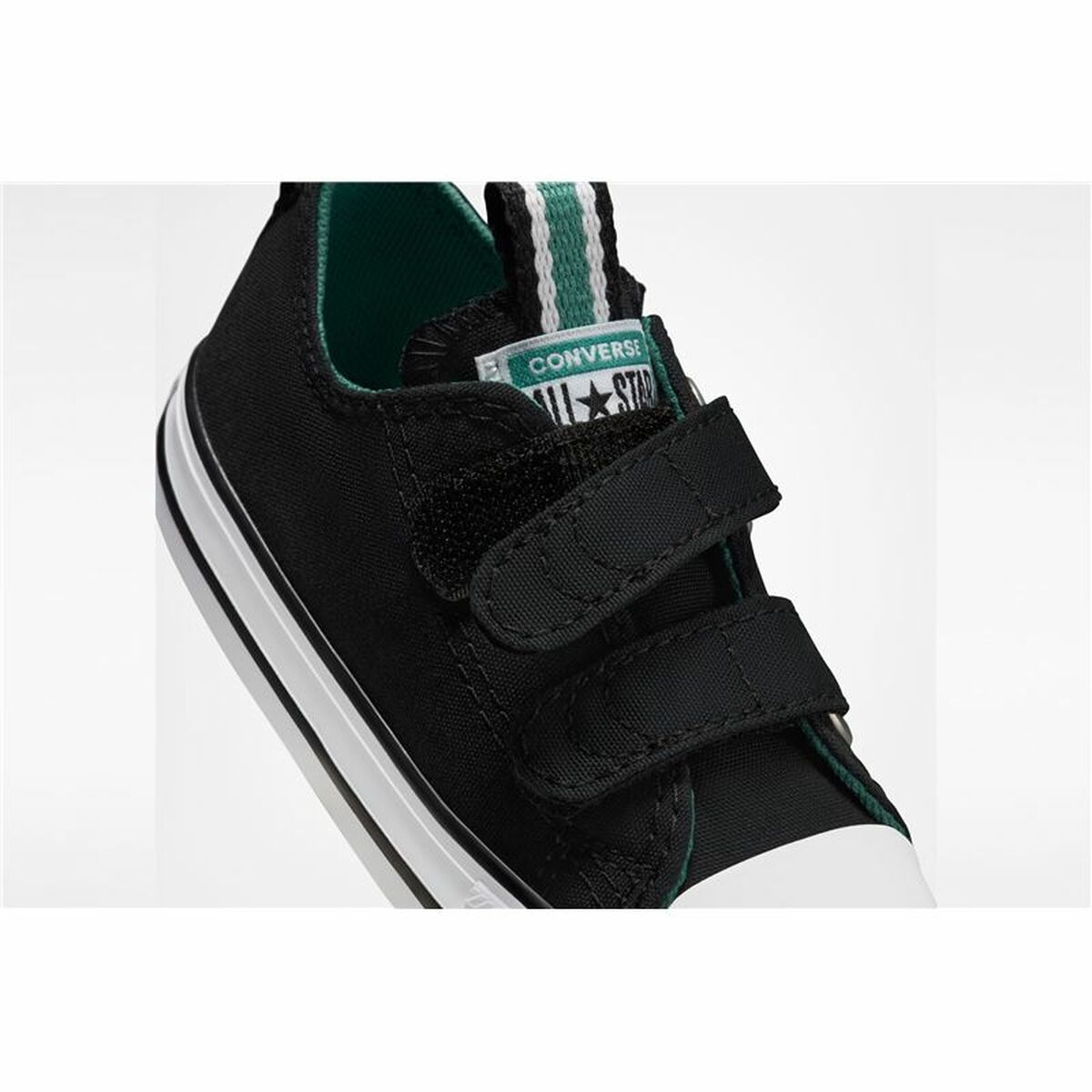 Badskor för småbarn Converse Chuck Taylor All-Star 2V Svart - 6