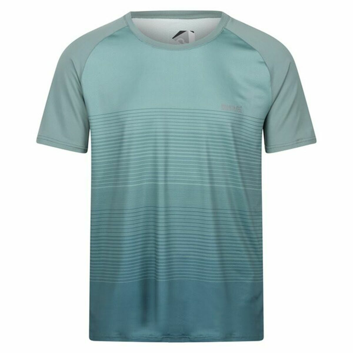 T-shirt med kortärm Herr Regatta Pinmor Aquamarine - 3