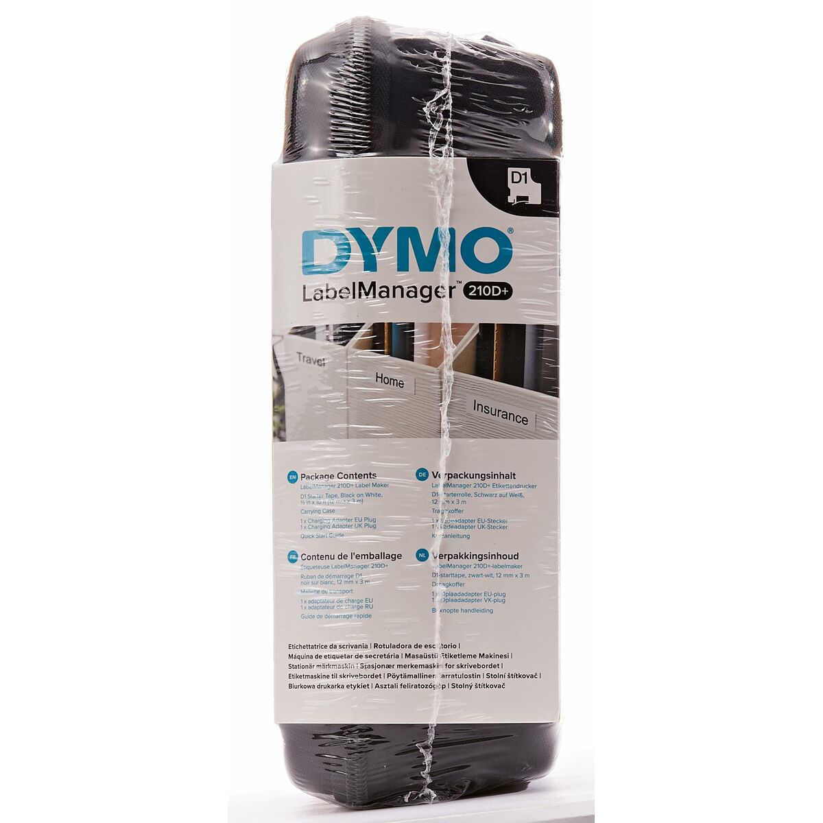 Elektrisk Etikettskrivare Bärbar Dymo LabelManager™ 210D+ QWERTY Kitcase (1 antal) - 4