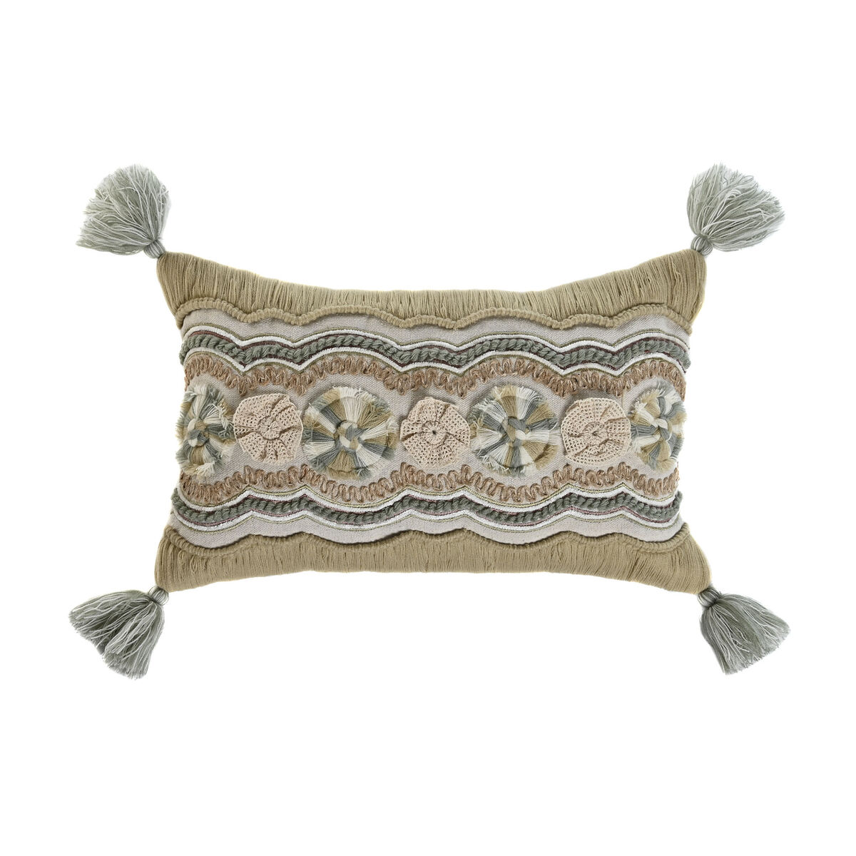 Kudde Home ESPRIT Boho 50 x 30 cm