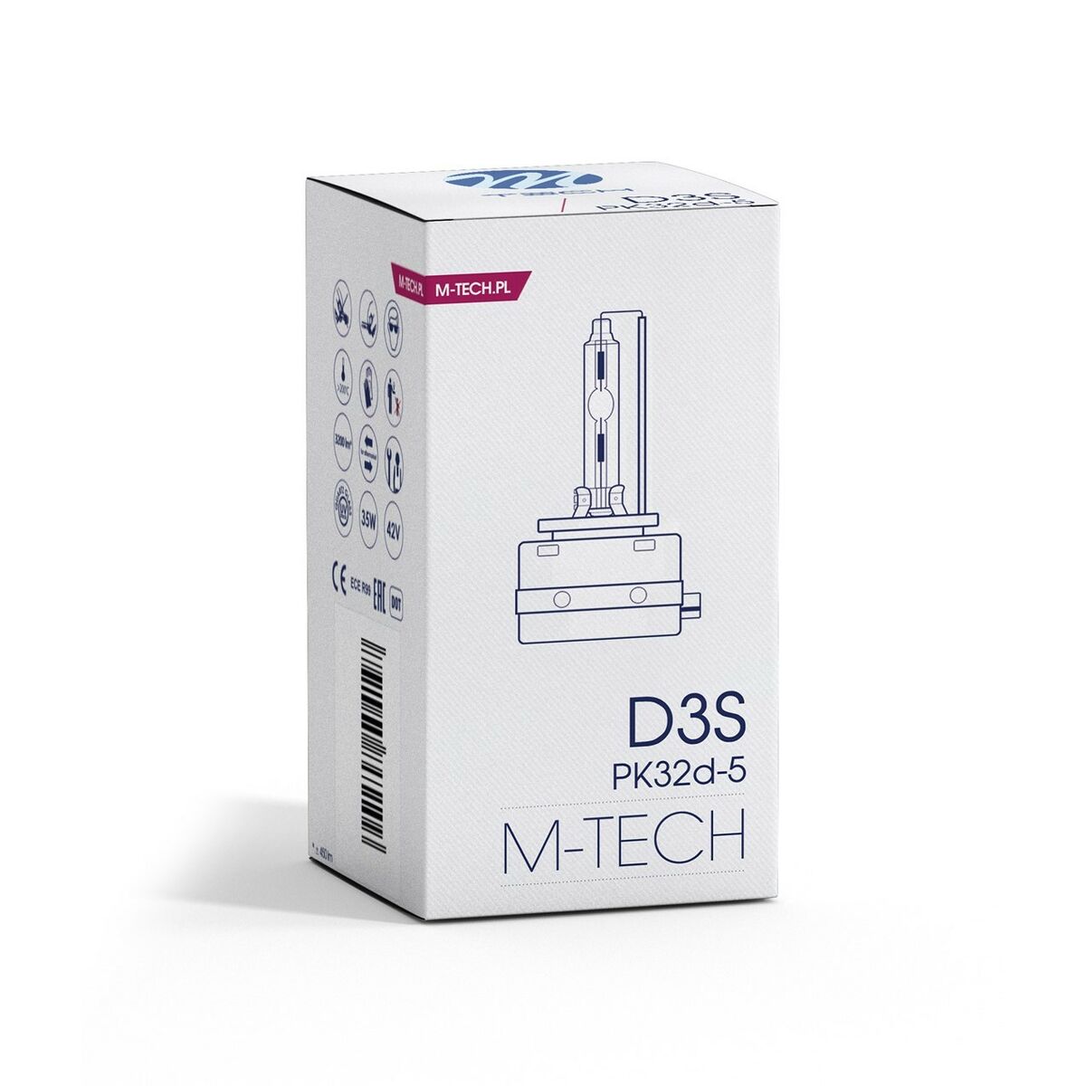 Glödlampa för bil M-Tech ZHCD3S8 - 3