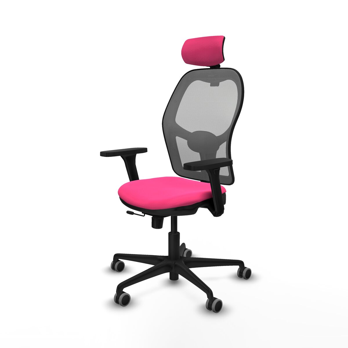 Kontorsstol med nackstöd Jorquera Piqueras y Crespo 3D036G2 Rosa - 2