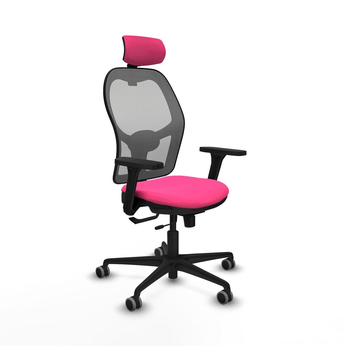 Kontorsstol med nackstöd Jorquera Piqueras y Crespo 3D036G2 Rosa