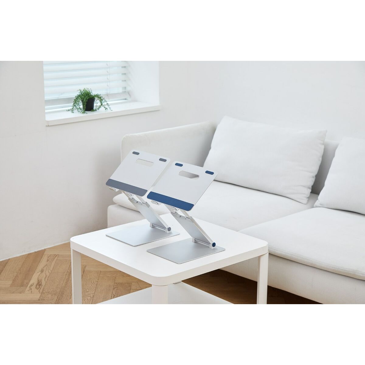 Laptopstöd Pout POUT-02701SG Silikon Aluminium 26,5 x 40 x 27 cm - 3