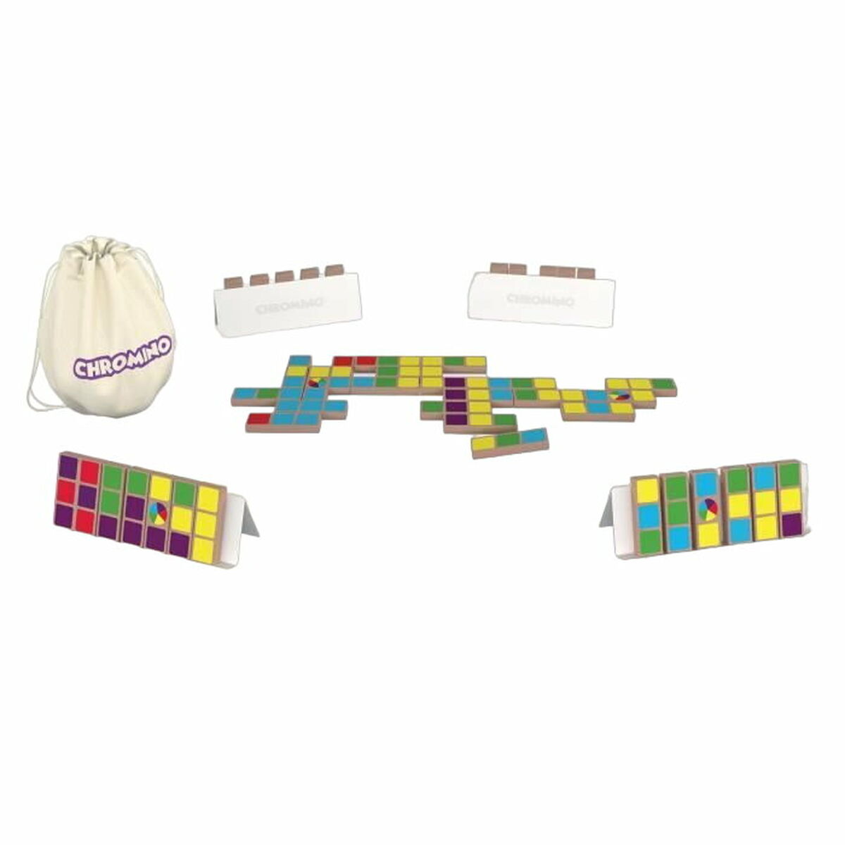 Sällskapsspel Asmodee Chromino (FR) Multicolour - 2