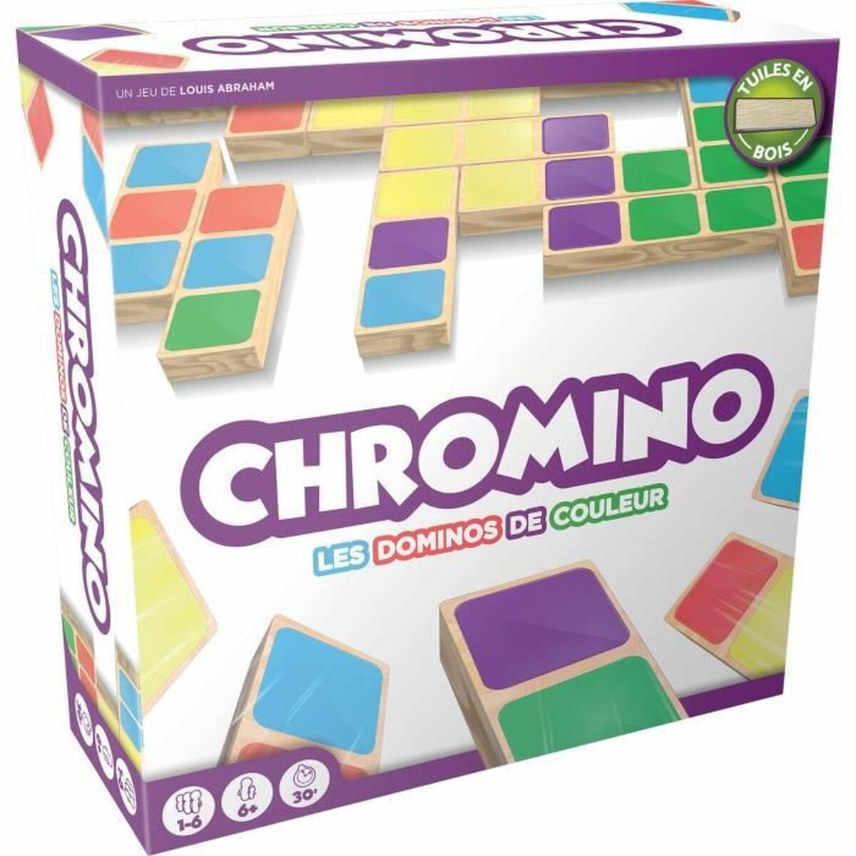 Sällskapsspel Asmodee Chromino (FR) Multicolour