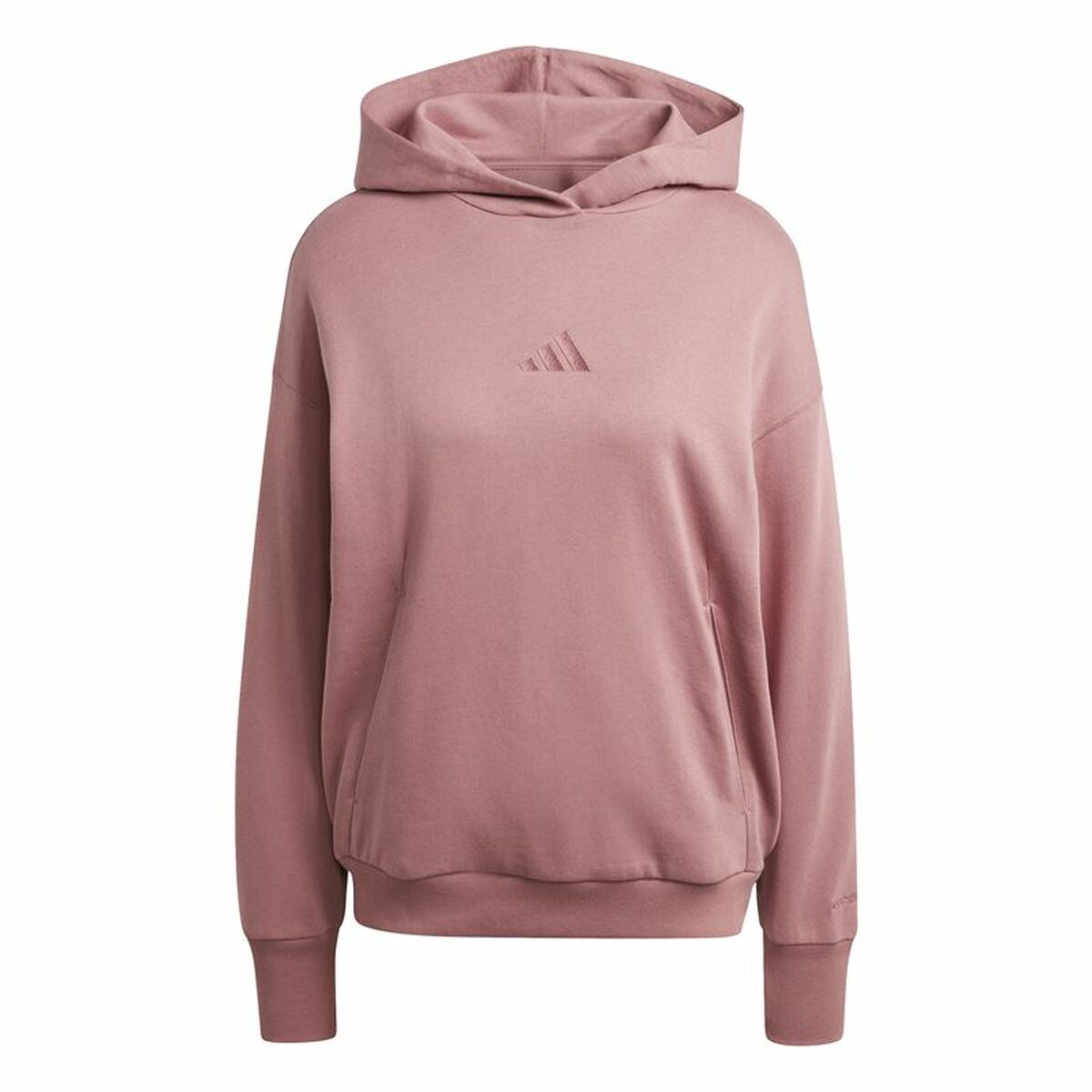 Tröja med huva Dam Adidas All Szn French Terry Loose Hoodie Rosa