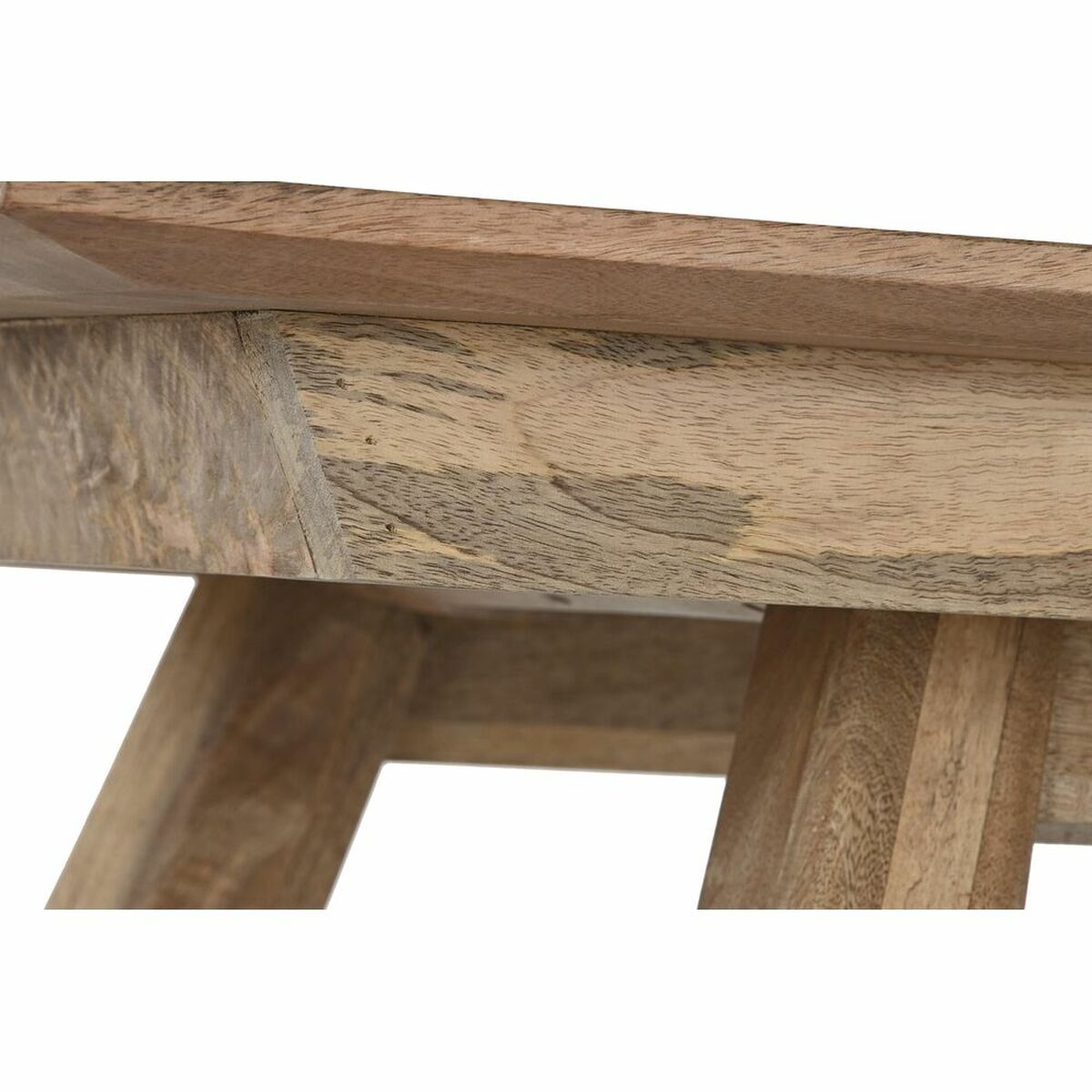 Matsalsbord DKD Home Decor Naturell Mangoträ (180 x 90 x 76 cm) - 10