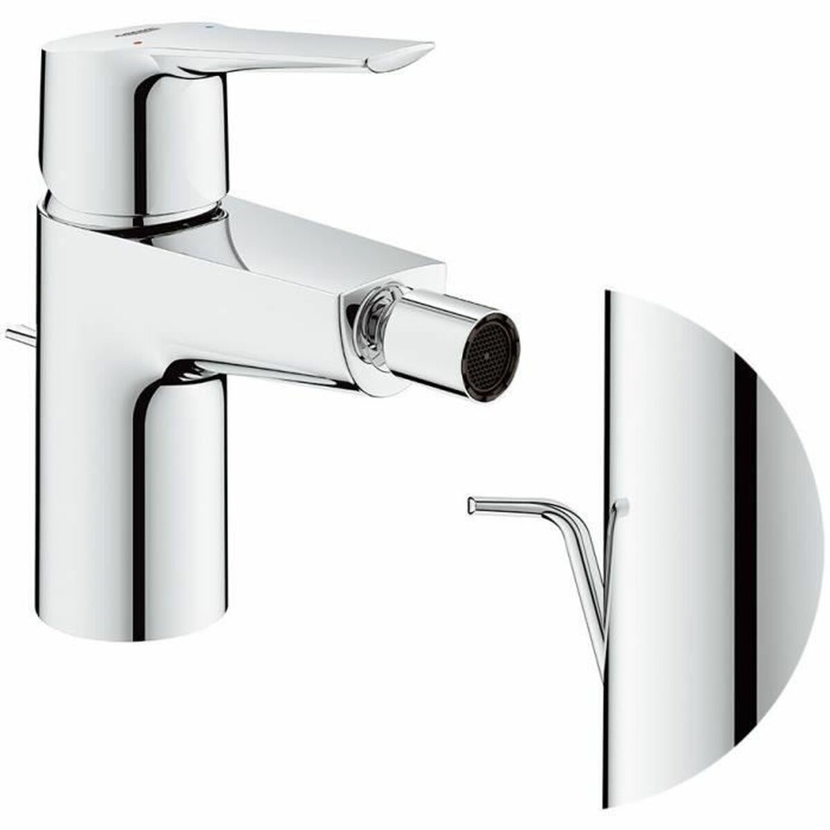Blandare Grohe mixerSize S Bidé Metall - 3